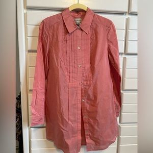 Chico’s peach button down